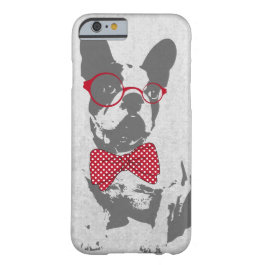 Cute funny trendy vintage animal French bulldog