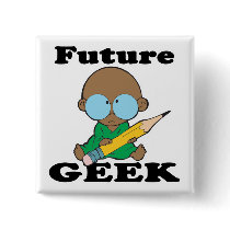 cute future geek black baby buttons by geekme cute future geek black baby buttons