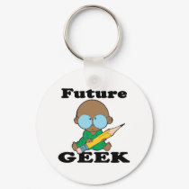 cute future geek black baby keychains by geekme cute future geek black baby keychains