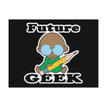 cute future geek black baby postcards by geekme cute future geek black baby postcards