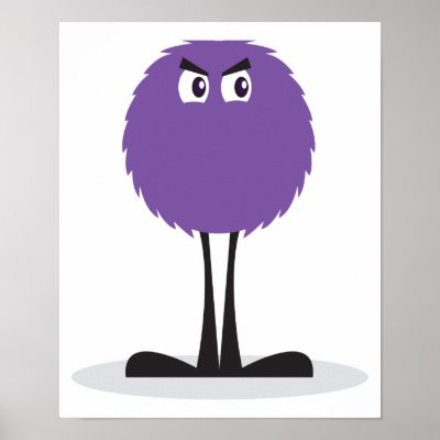 [Image: cute_fuzzy_purple_monster_poster-p228273...wm_400.jpg]