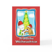 cute German christmas card