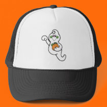 cute ghost and pumpkin hats