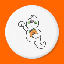 cute ghost and pumpkin magnets