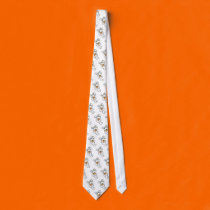 cute ghost and pumpkin ties