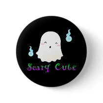 Cute Ghost Button