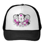cute ghost design 2 no text trucker hat