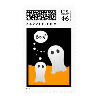 Cute Ghosts Halloween stamps stamp