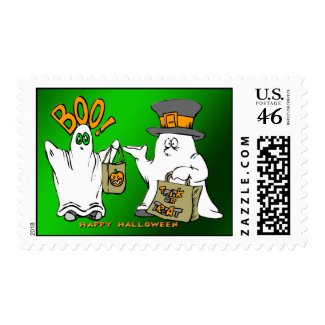 Cute Ghosts postage