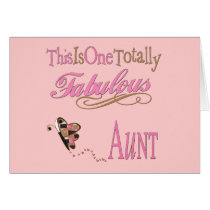 Cute Gifts For Aunts Greeting Cards