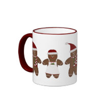 Cute Gingerbread Couple Mug