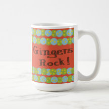 Cute "Gingers Rock" Mug