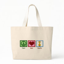 Cute Giraffe Canvas Bag