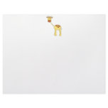 Cute Giraffe. Cartoon. Custom Letterhead