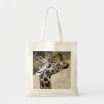 Cute Giraffe Close-up Arts Crafts Shopping Bag at Zazzle