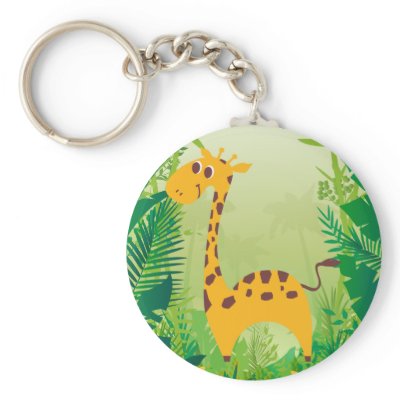 Cute Giraffe Keychains