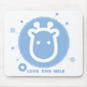 cute giraffe mousepads