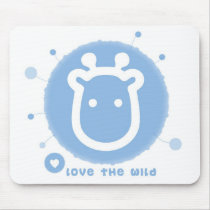 cute giraffe mousepads