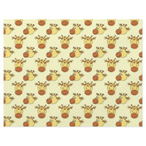 Cute Giraffe Pattern. Cartoon Animals. Personalized Flyer
