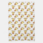 Cute Giraffe Pattern. Towel