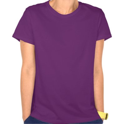 Cute Giraffe Roller Skating Purple Female Tshirts