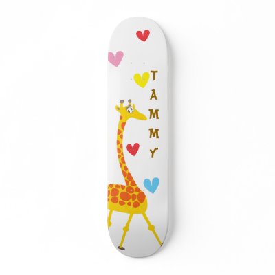 Giraffe Skateboard