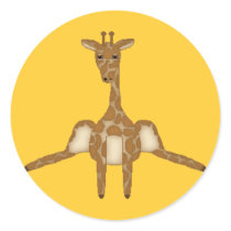 Cute Giraffe Sticker
