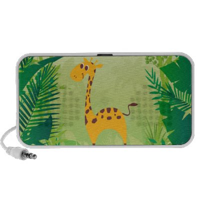 Cute Giraffe Travel Speaker