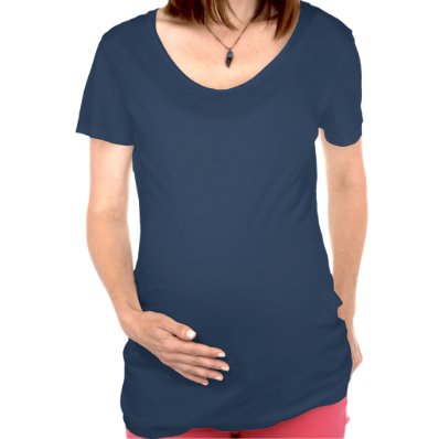 Cute Giraffe with Love Heart Maternity T-shirt