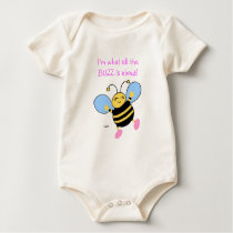 Cute Girl Bee Baby t-shirts by SWEETFUNNYBABY Cute Girl Bee Baby t-shirts
