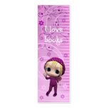 Cute Girl Bookmark Design Cute Girl Bookmark Design