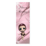 Cute Girl Bookmark Design business cards