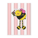 Cute Girl Bumble Bee postcards by cutespot Cute Girl Bumble Bee postcards