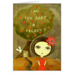 Cute Girl - Can You Keep A Secret? cards