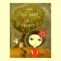 Cute Girl - Can You Keep A Secret? posters