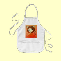 Cute Girl - In The Mood Of Cat aprons