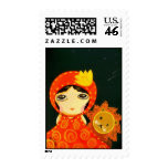 Cute Girl - Leopold Won't GIve Up postage