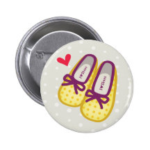 Cute Girl Shoes Pins