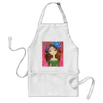 Cute Girl - The Forest Guardian aprons by udonchow Cute Girl - The Forest Guardian aprons