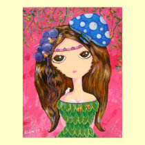 Cute Girl - The Forest Guardian posters