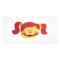 Cute Girlie design! photo cards