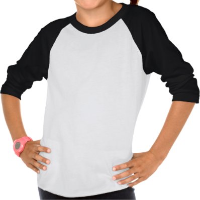 Cute girly Day of the Dead sugar skull custom kids Tee Shirts