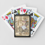 Cute Goat Black Frame Bicycle® Playing Cards