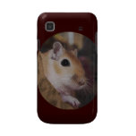 Cute Golden Furry Pet Gerbil Samsung Galaxy Case