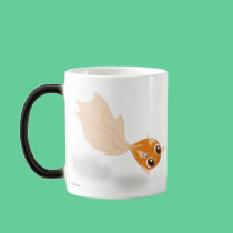 Cute goldfish funny anime cartoon characters mug mugs