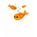 Cute Goldfish T-Shirt by toxiferous Cute Goldfish T-Shirt