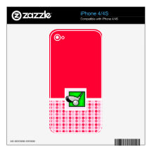 Cute Golf Skin For iPhone 4S