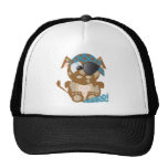 Cute Goofkins brown cow pirate hats
