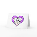 Cute Goofkins cow heart cards