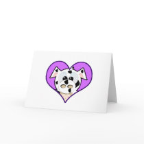 Cute Goofkins cow heart cards by goofkins Cute Goofkins cow heart cards
